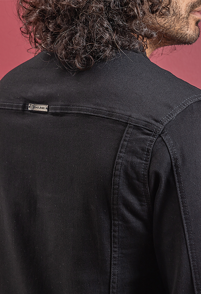 01 jaqueta masculina tradicional preta