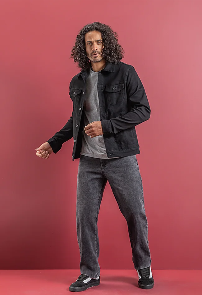 04 jaqueta masculina tradicional preta