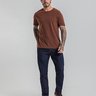 28 calca masculina skinny denim escuro