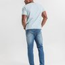 06 calca masculina skinny denim medio