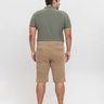 06 bermuda masculina sport fino plus size caqui