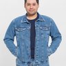 02 jaqueta masculina plus size denim claro