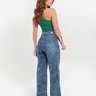 07 calca feminina wide leg petit denim medio
