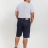 15 bermuda masculina comum plus size denim escuro