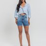 01 shorts feminino denim claro