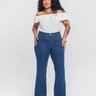 10 calca feminina bootcut plus size