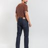 07 calca masculina reta tradicional denim escuro