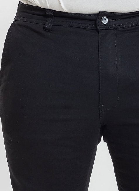 04 calca masculina sport fino plus size preta