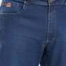 04 bermuda masculina plus size denim escuro